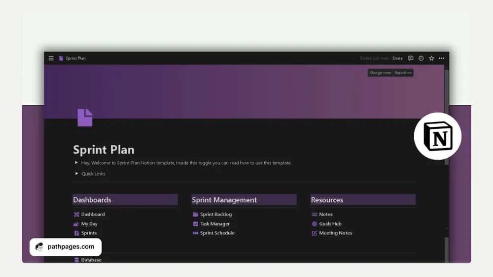 Sprint Planning OS — preview from PathPages